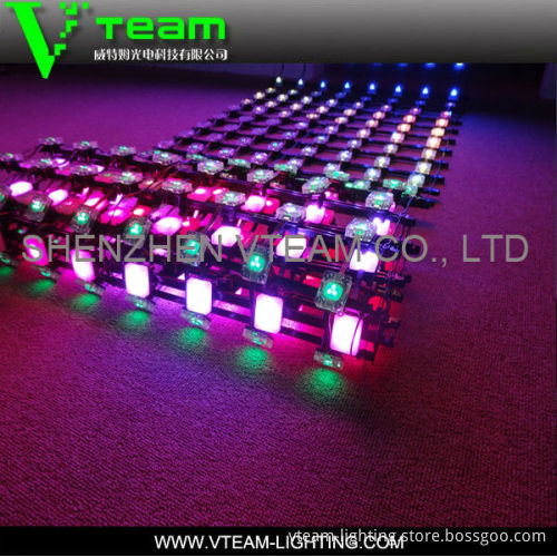 High brightness Mahjong 4 with 4leds IP66 flexible architecture led mesh screen